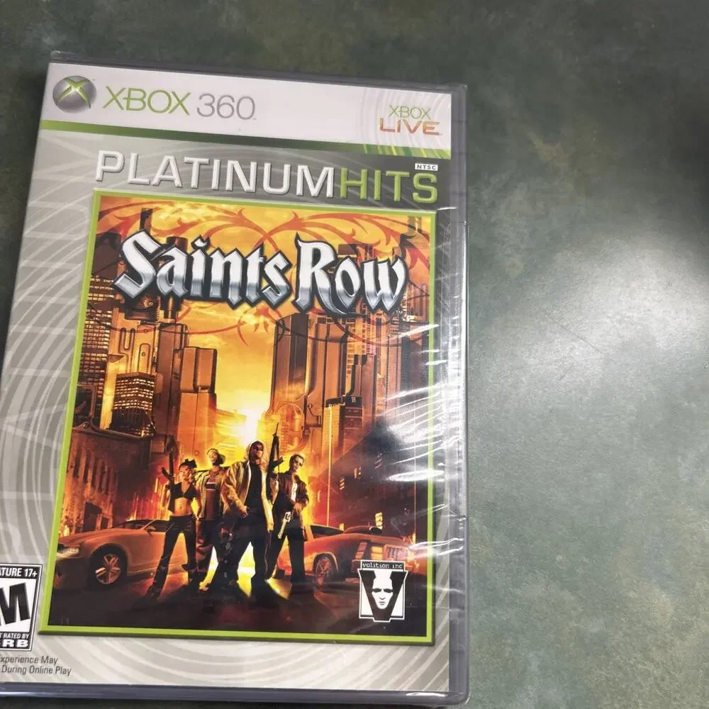 Saints Row Platinum Hits Xbox 360 New Sealed Original Shrink Wrap READ Target